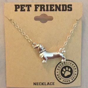 Dachshund dog necklace