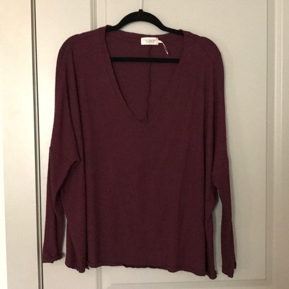Maroon Urban Outfitters Sweater