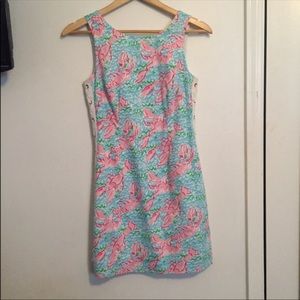 Lilly Pulitzer Lobstah Roll Shift Dress