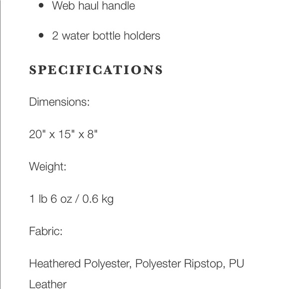 New backpack laptop Protection great organization - Picture 5 of 5