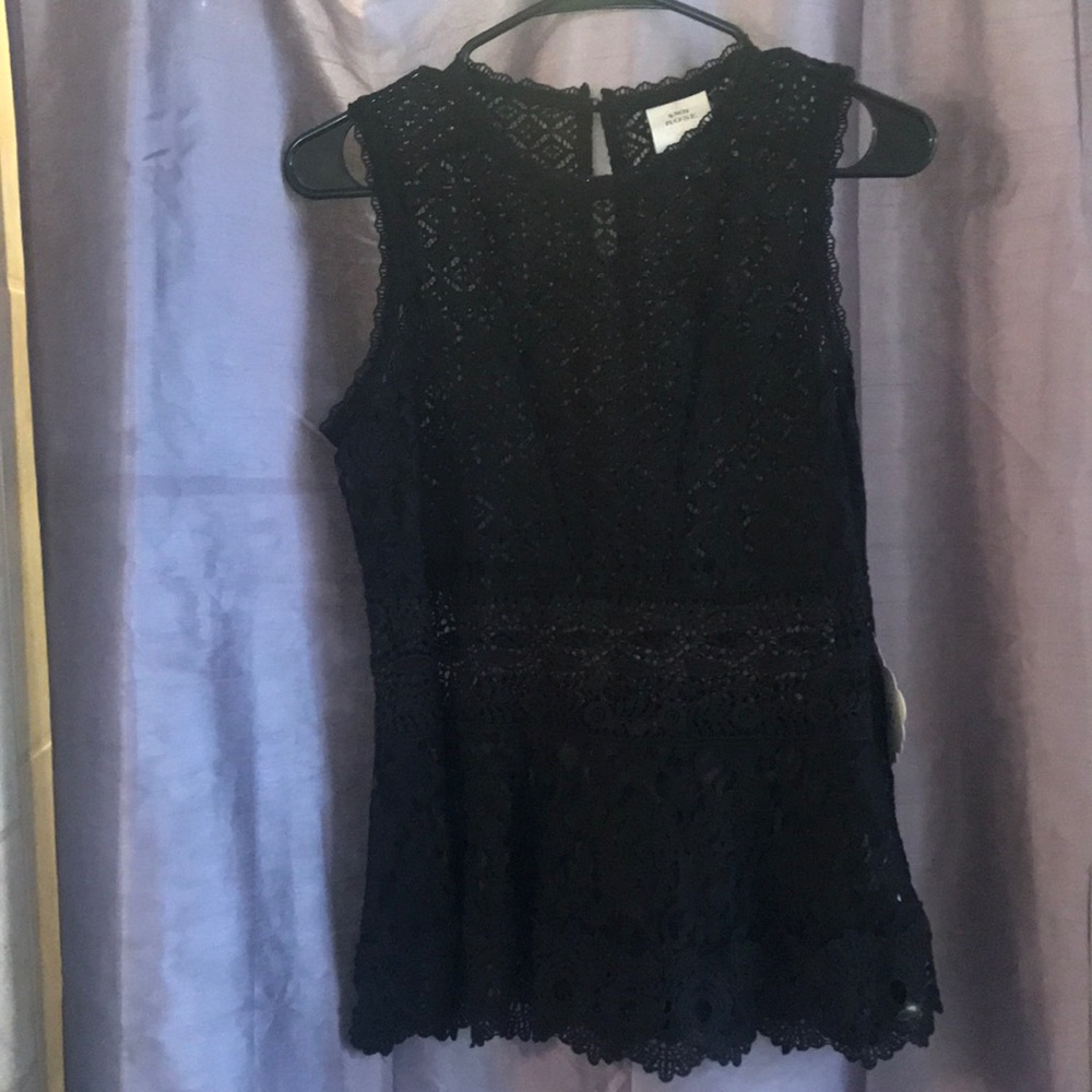 Black lace Blouse