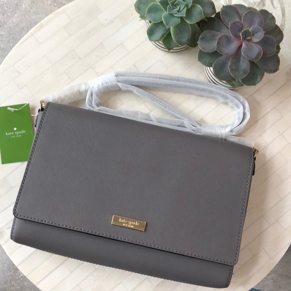 kate spade Handbags - Kate Spade Grey Cross Body