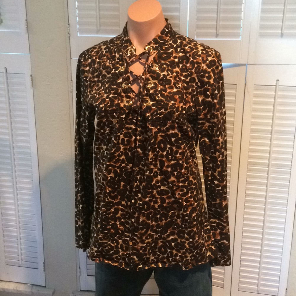 Michael Kors animal print tunic
