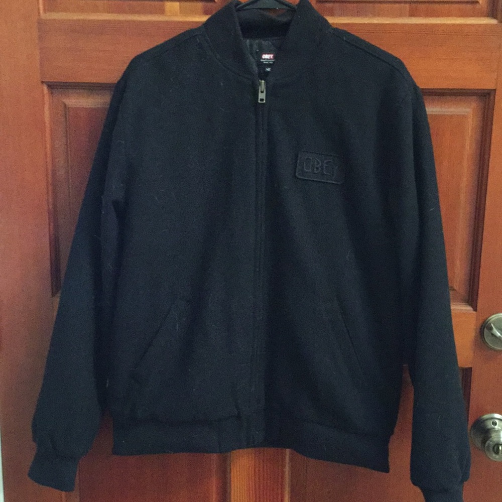 Obey suicidal tendencies bomber jacket