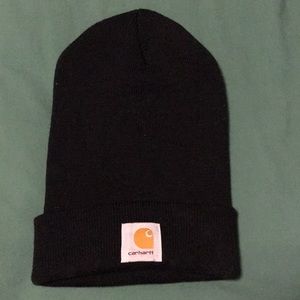 Black carhartt beanie never worn