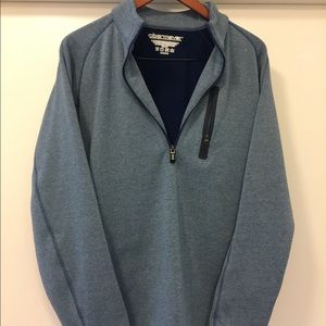 Obermeyer 3/4 zip fleece mens medium