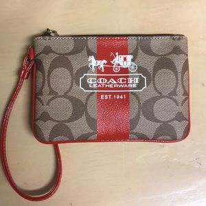 Coach wristlet