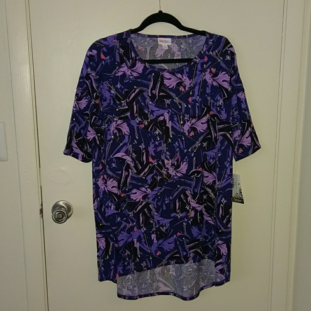 NWT Lularoe Disney Maleficent Irma