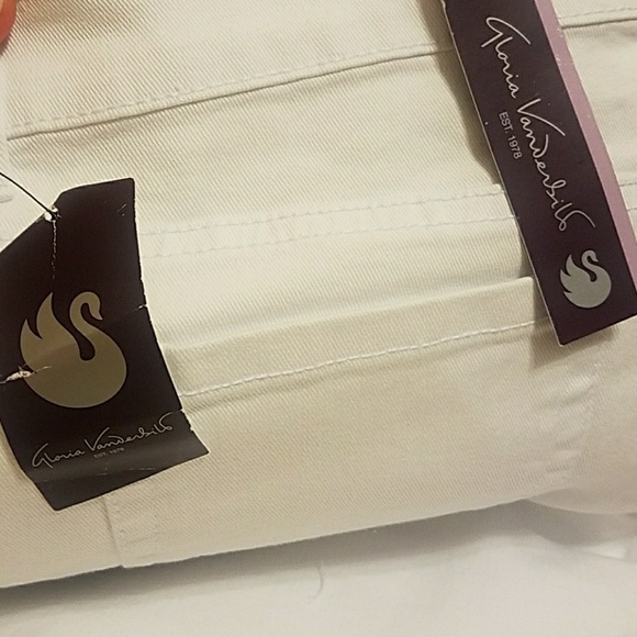 Gloria Vanderbilt jeans Amanda 18 white slimming - Picture 2 of 7