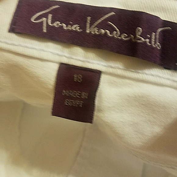 Gloria Vanderbilt jeans Amanda 18 white slimming - Picture 4 of 7