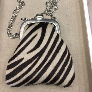 Cute black and off white bag