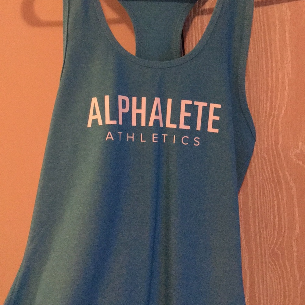 Alphalete Blue Tank - Worn once!
