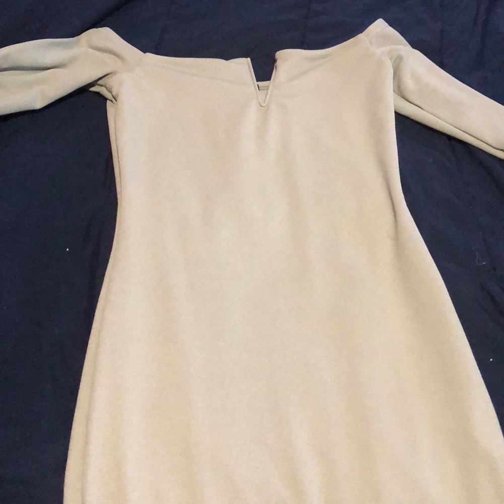 Off the shoulder boohoo dress