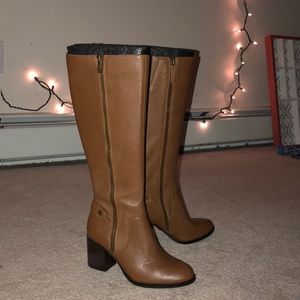 Never worn Franco Sarto leather boots.