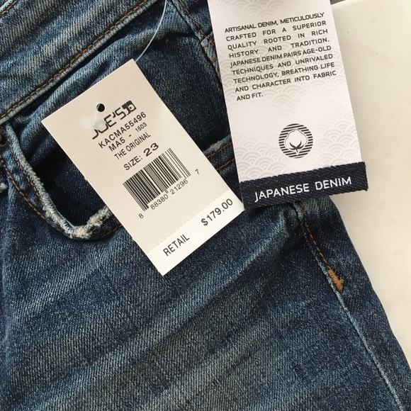 JOE’S JEANS DARK WASH DENIM JEANS - Picture 5 of 8