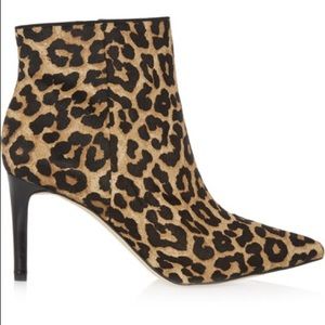 Sam Edelman Karen leopard calf hair ankle boots