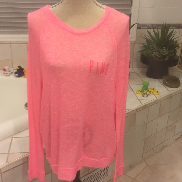 PINK VICTORIA’S SECRET TOP - Picture 1 of 5