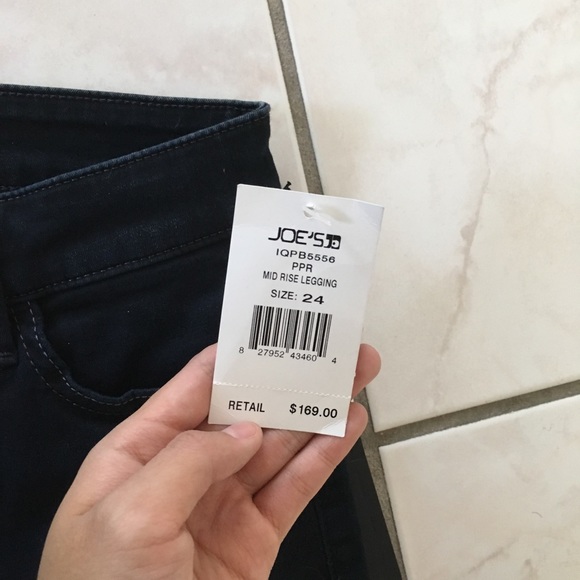 JOE’S JEANS DARK BLUE/BLACK LEGGINGS/JEGGINGS - Picture 3 of 8