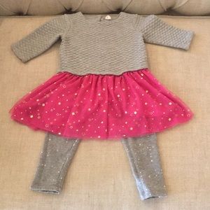 Baby Gap Girls Star Dress Set