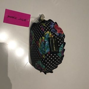 Betsey Johnson makeup bag
