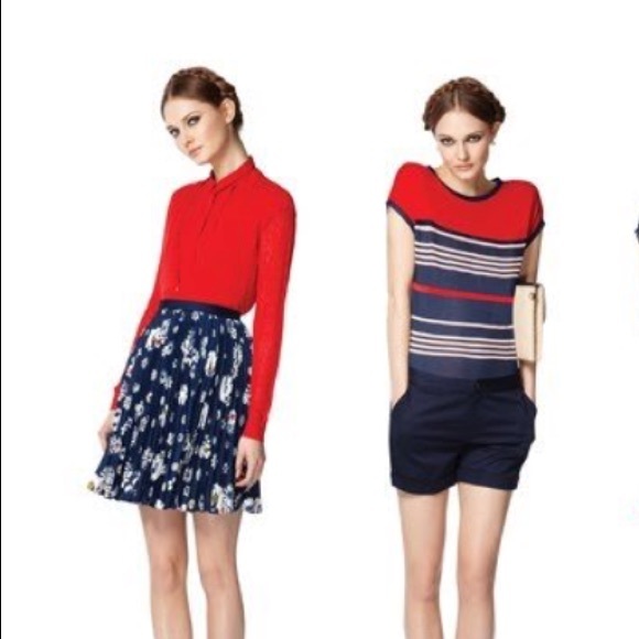 Jason Wu Foral Print Pleated Skirt - Picture 4 of 4