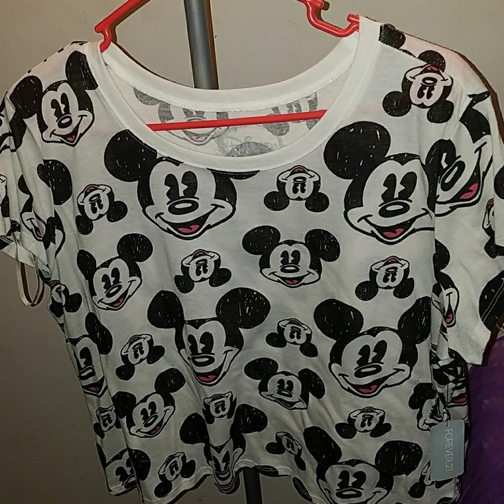 Mickey Mouse Half Shirt
