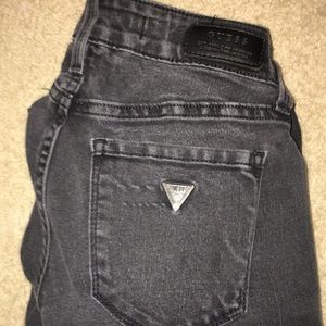 Guess Black skinny jeans - power skinny low