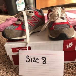New Balance toddler size 8