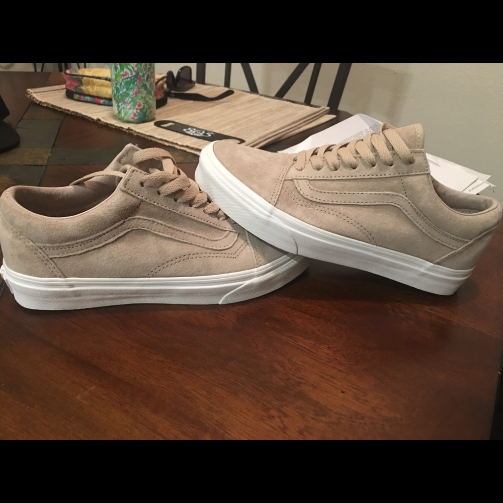 NUDE SUEDE OLD SKOOL VANS