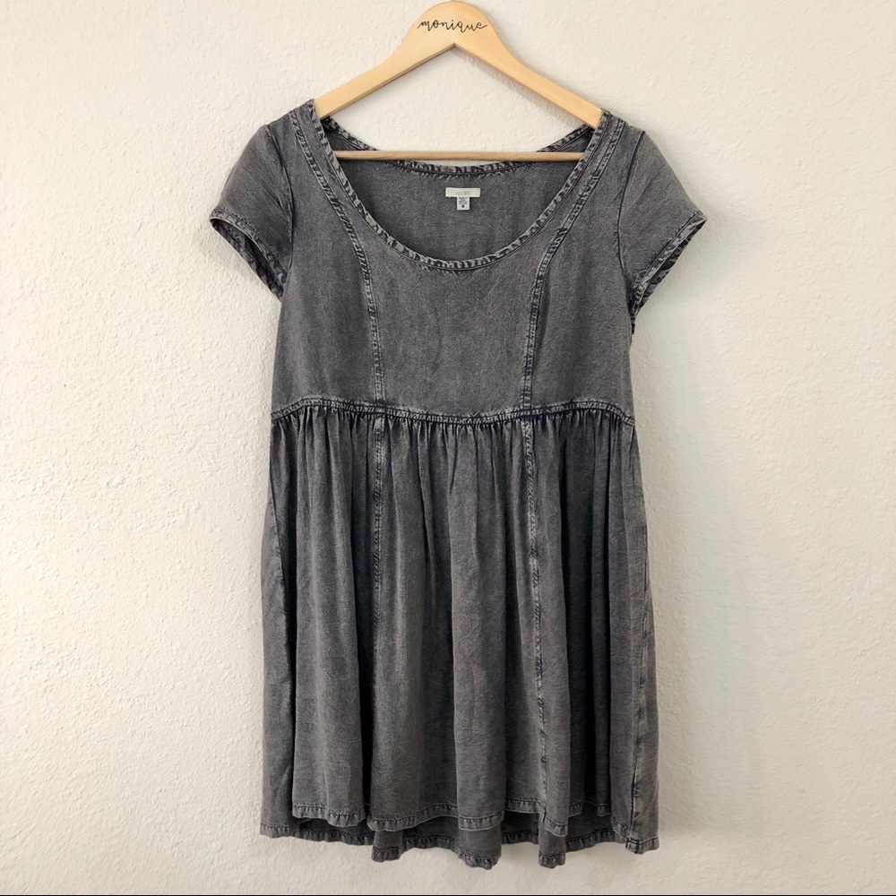 Ecoté Urban Outfitters Acid Wash Denim Dress