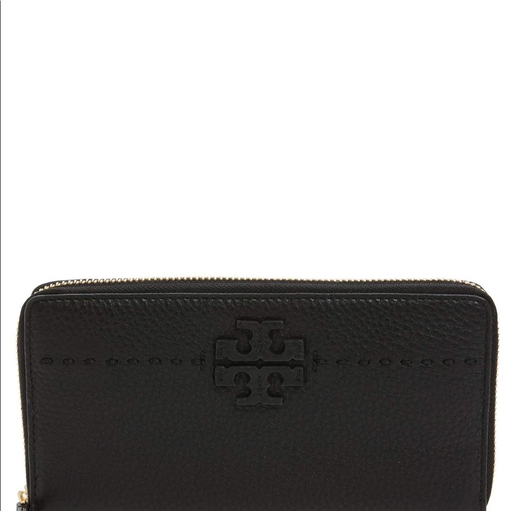 McGraw Leather Continental Zip Wallet
TORY BURCH