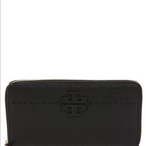 McGraw Leather Continental Zip Wallet
TORY BURCH