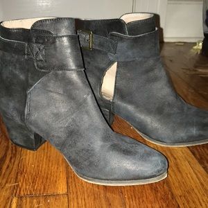 Free people black booties