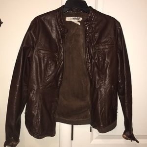 Leather jacket!