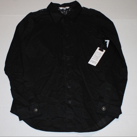 BB Dakota NWT Small button down black - Picture 1 of 4