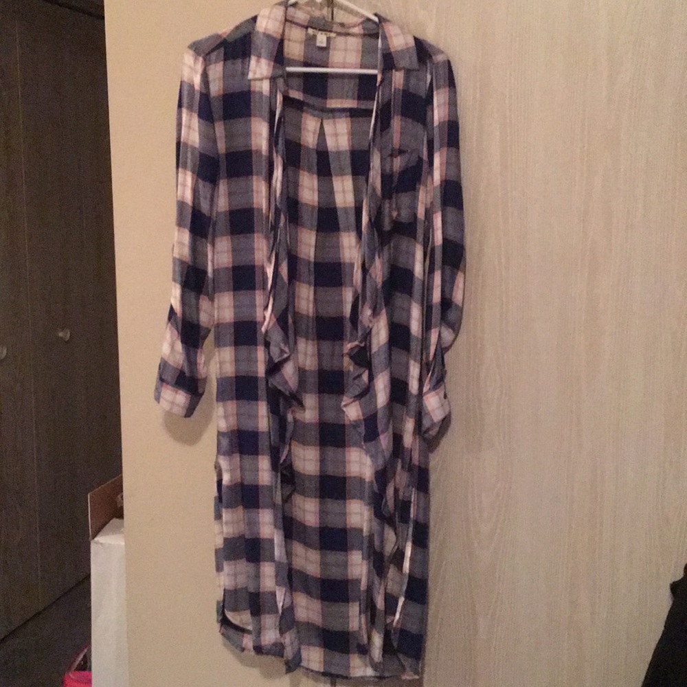 Plaid Dress Like Cover Up from Francesca's