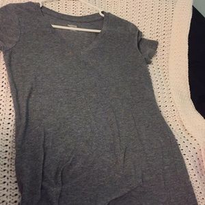 Grey v neck