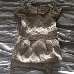 Janie and Jack gold dress