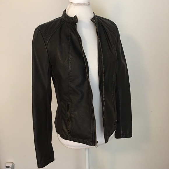 Bass Leather jacket M - Picture 1 of 4