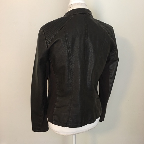 Bass Leather jacket M - Picture 2 of 4