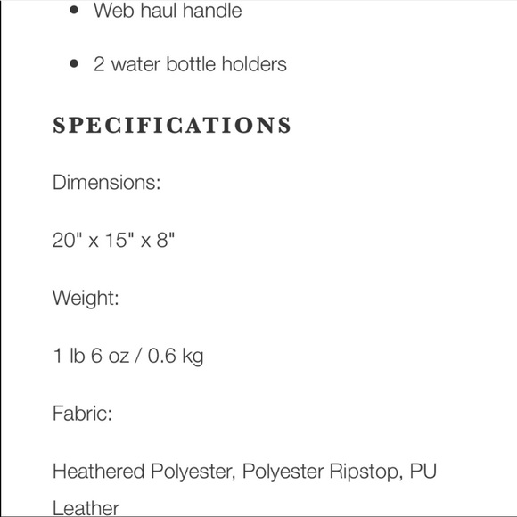 NWT backpack superior organization, laptop protect - Picture 5 of 5