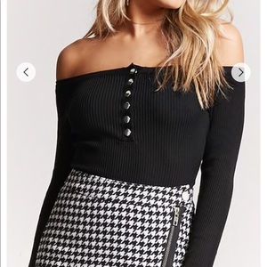 Off the shoulder bodysuit