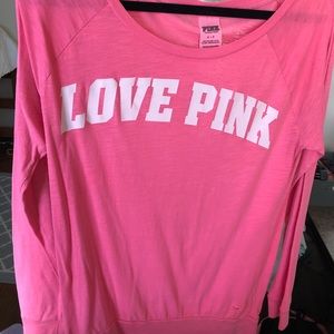 Pink long sleeve