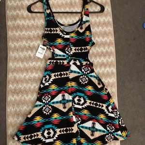 Tribal pattern dress