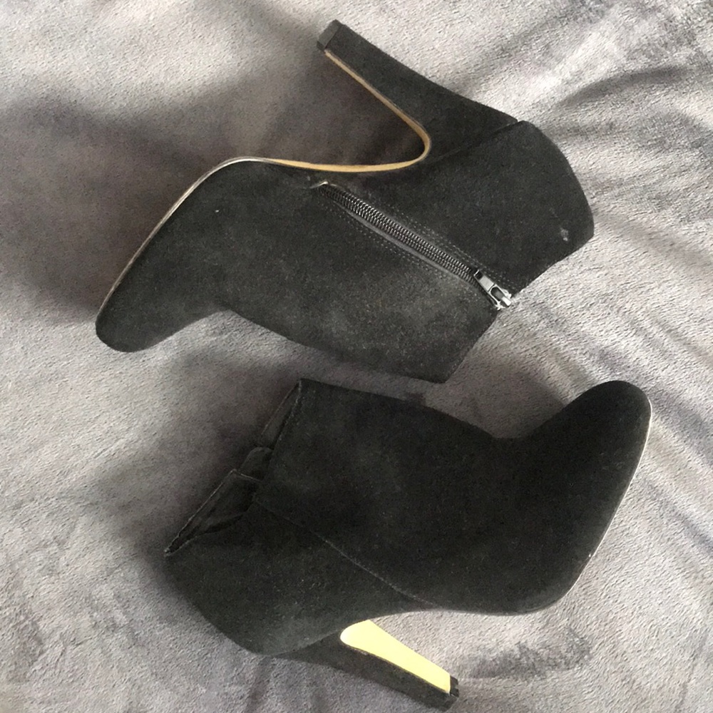 3in black booties- Urban Outfitters