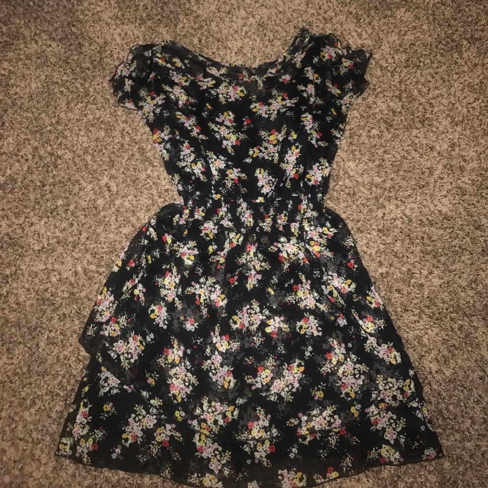 Express floral dress