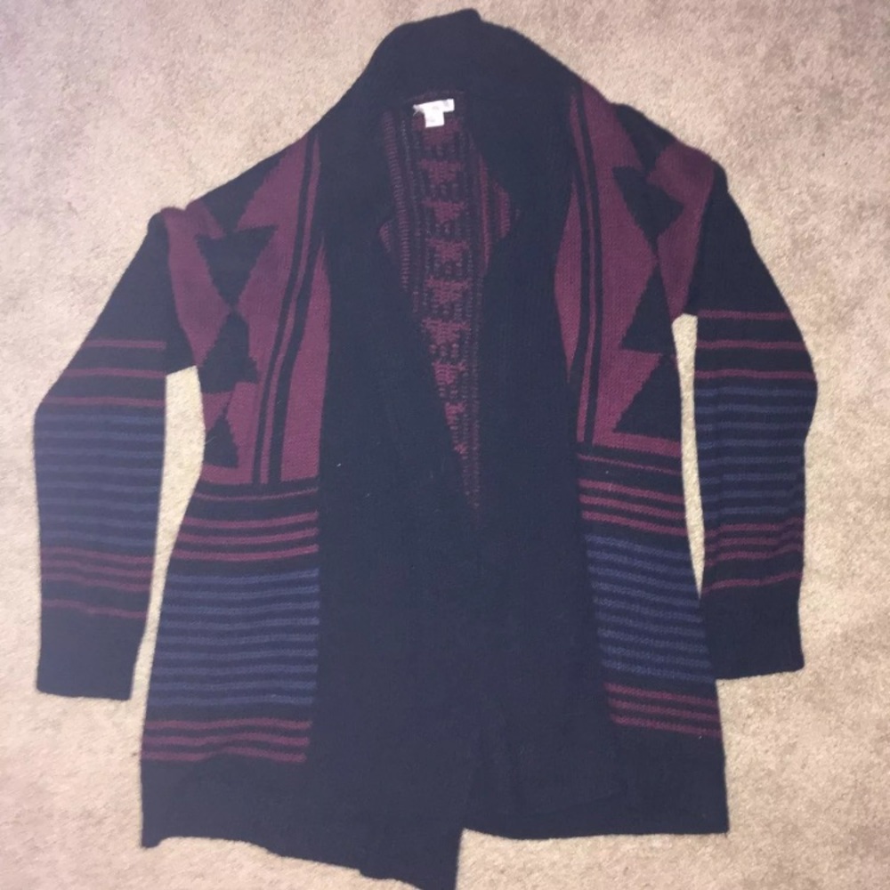 Patterned Cardigan