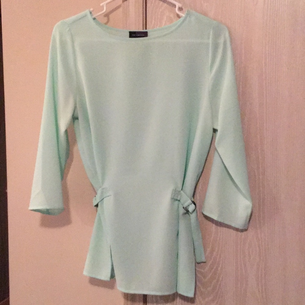 The Limited Seafoam Green Blouse