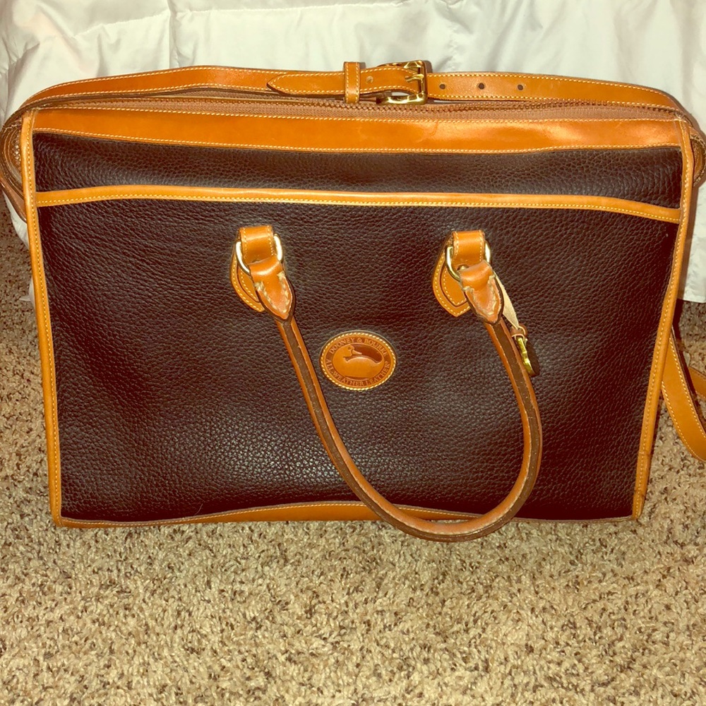 Vintage Dooney & Bourke laptop bag/briefcase