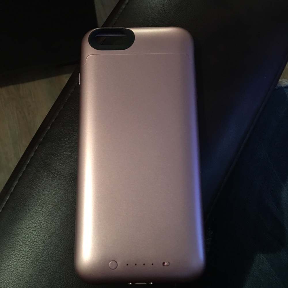 iPhone 6 + mophie // rose gold